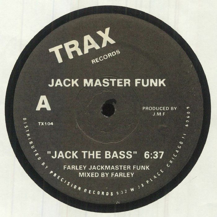 JACK MASTER FUNK - Jack The Bass vinyl sleeve
