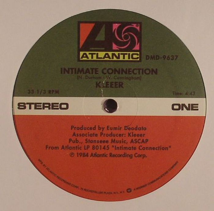 KLEEER - Intimate Connection vinyl sleeve