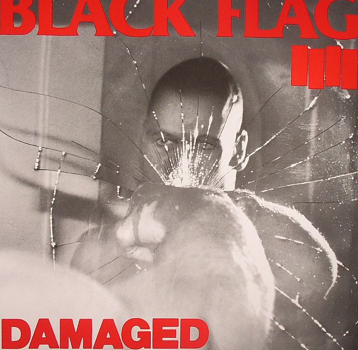 BLACK FLAG - Damaged vinyl sleeve