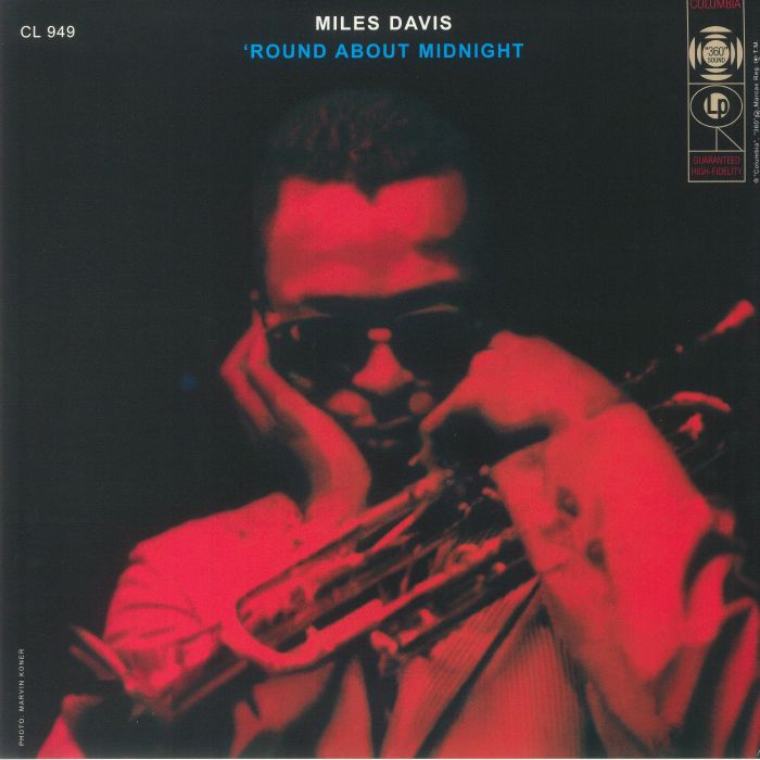 DAVIS, Miles - Round About Midnight vinyl sleeve