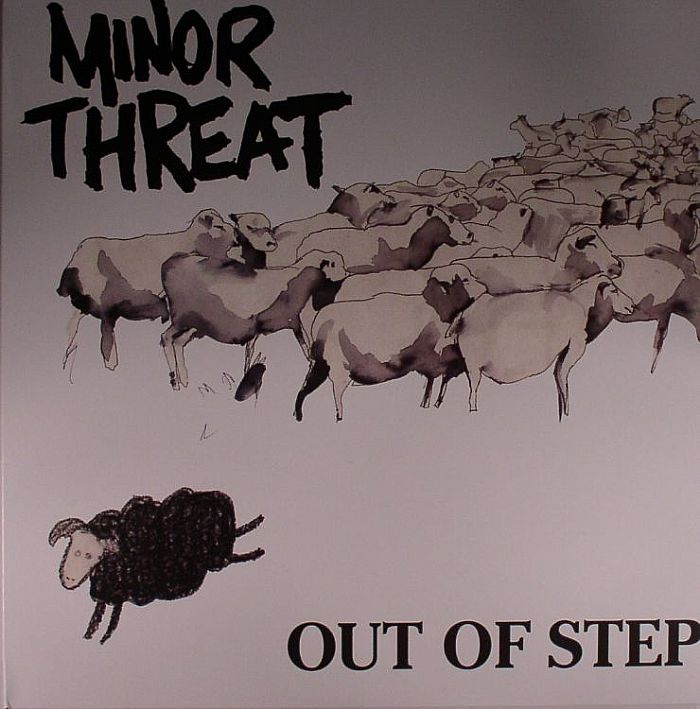 MINOR THREAT - Out Of Step vinyl sleeve
