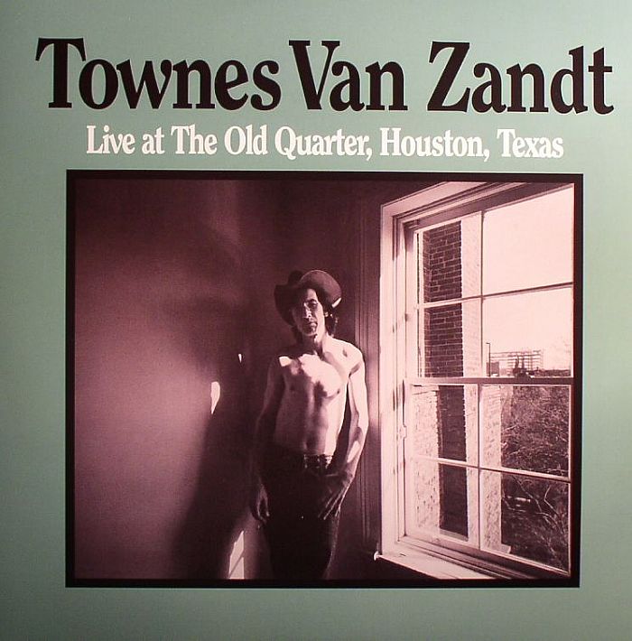 VAN ZANDT, Townes - Live At The Old Quarter Houston Texas vinyl sleeve