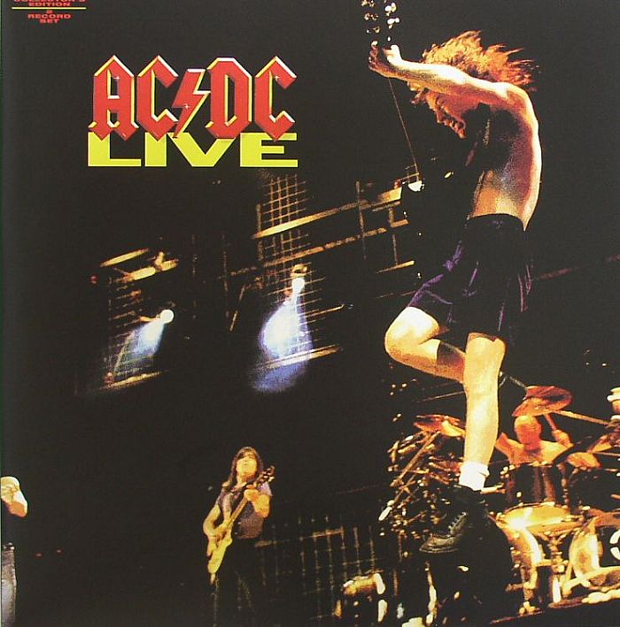 AC/DC - Live vinyl sleeve