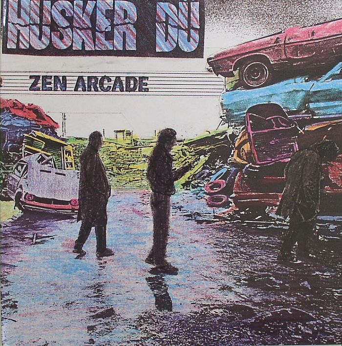 HUSKER DU - Zen Arcade vinyl sleeve
