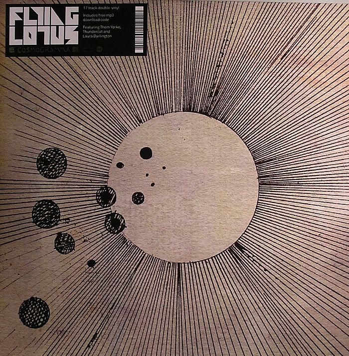 FLYING LOTUS - Cosmogramma vinyl sleeve