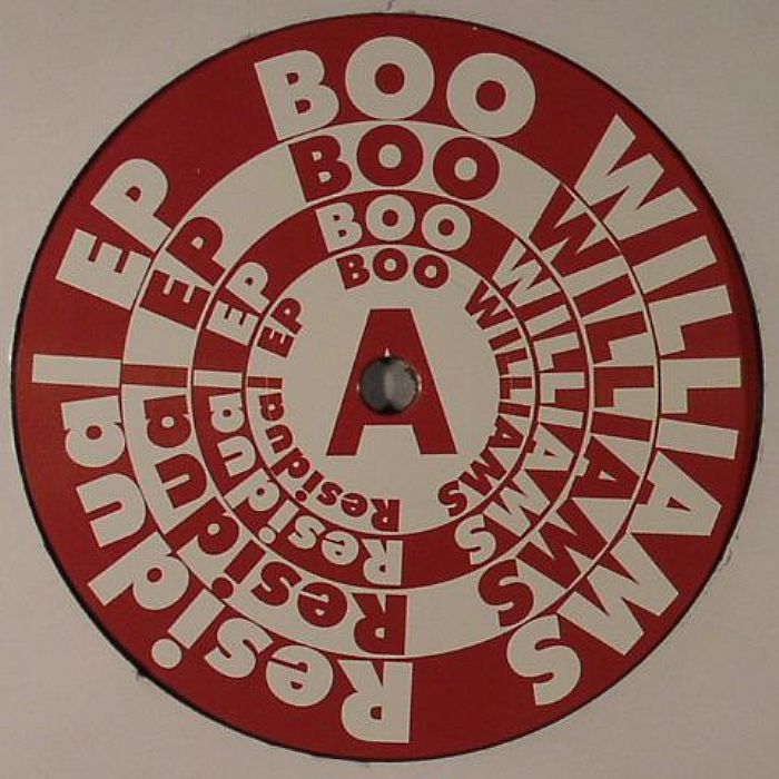 BOO WILLIAMS - Residual EP vinyl sleeve