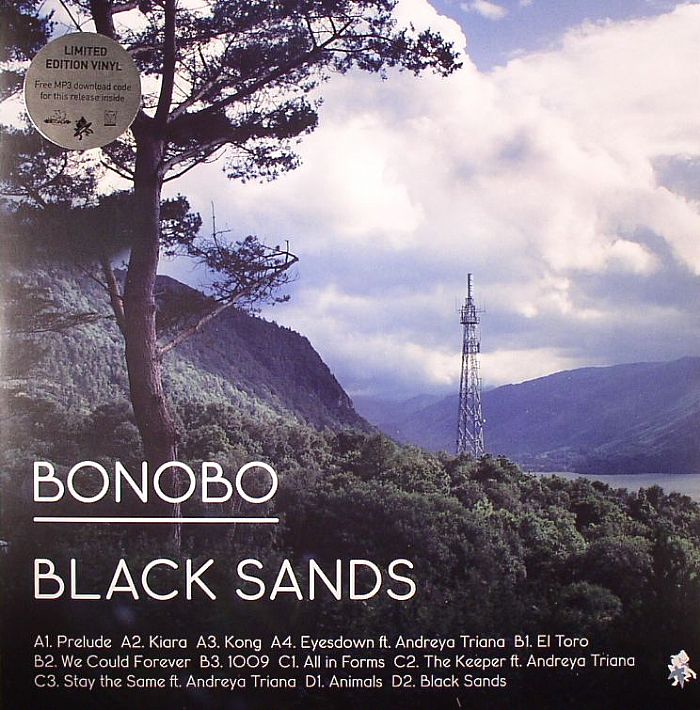 BONOBO - Black Sands vinyl sleeve