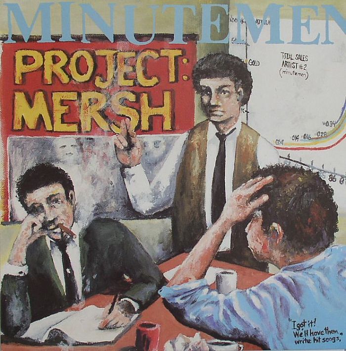 MINUTEMEN - Project Mersh vinyl sleeve