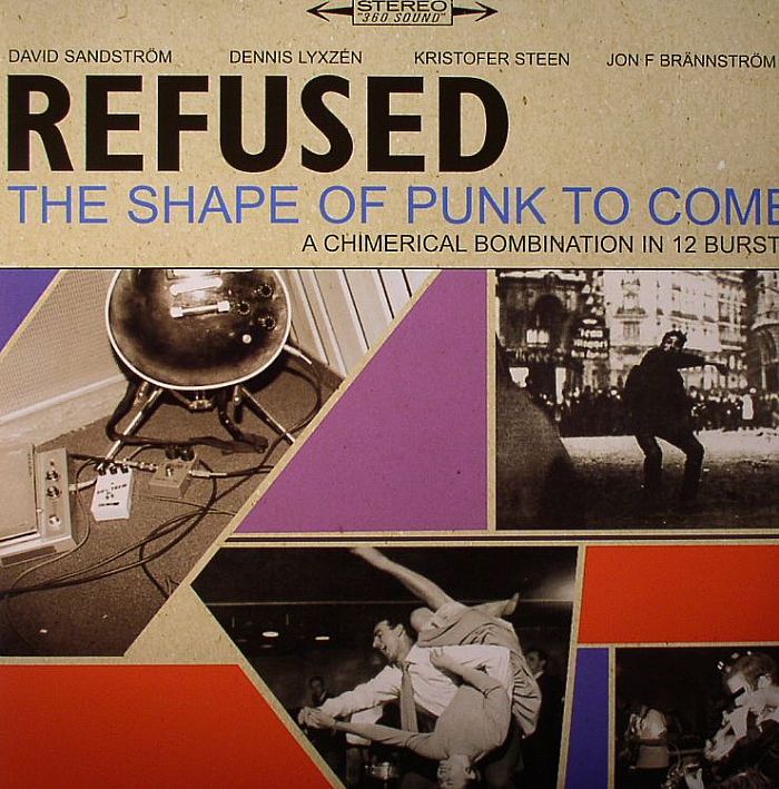 REFUSED - The Shape Of Punk To Come vinyl sleeve