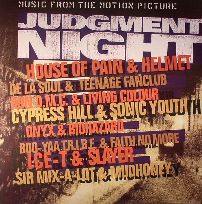 VARIOUS - Music From The Motion Picture Judgment Night (Soundtrack) vinyl sleeve