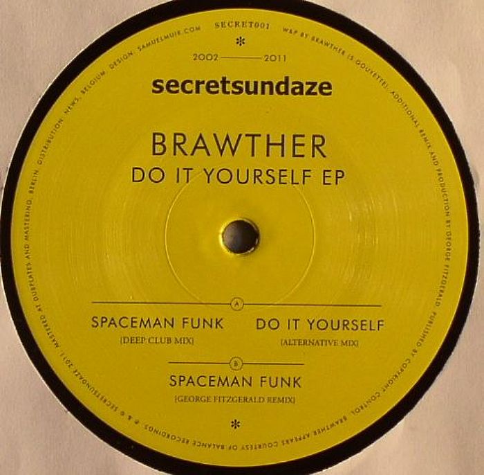 BRAWTHER - Do It Yourself EP vinyl sleeve