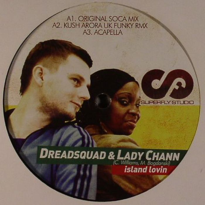 DREADSQUAD/LADY CHANN - Island Lovin vinyl sleeve