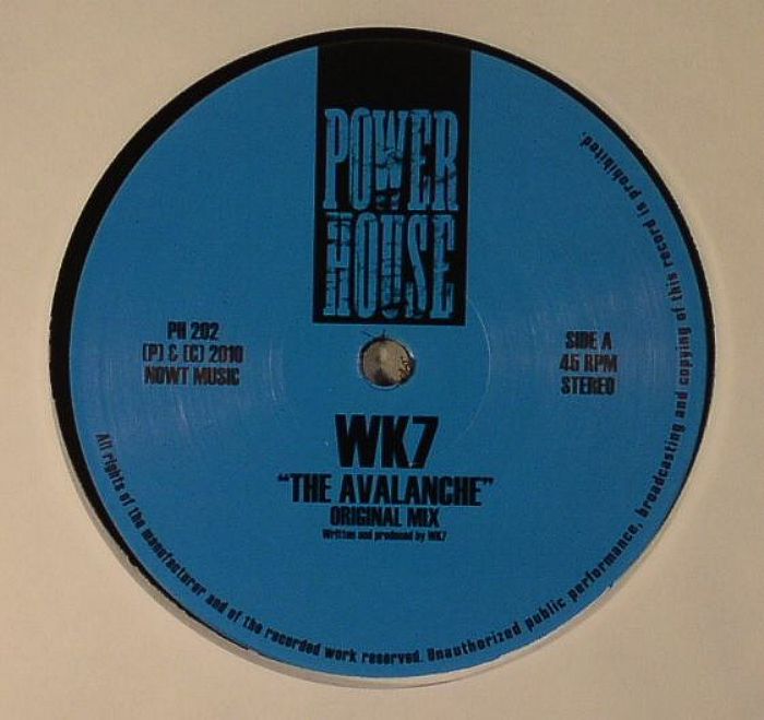 WK7 - The Avalanche vinyl sleeve