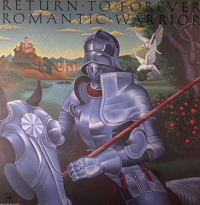 RETURN TO FOREVER - Romantic Warrior vinyl sleeve