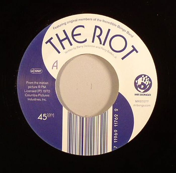 Incredible Bongo Band - The Riot / Ohkey Dokey vinyl sleeve