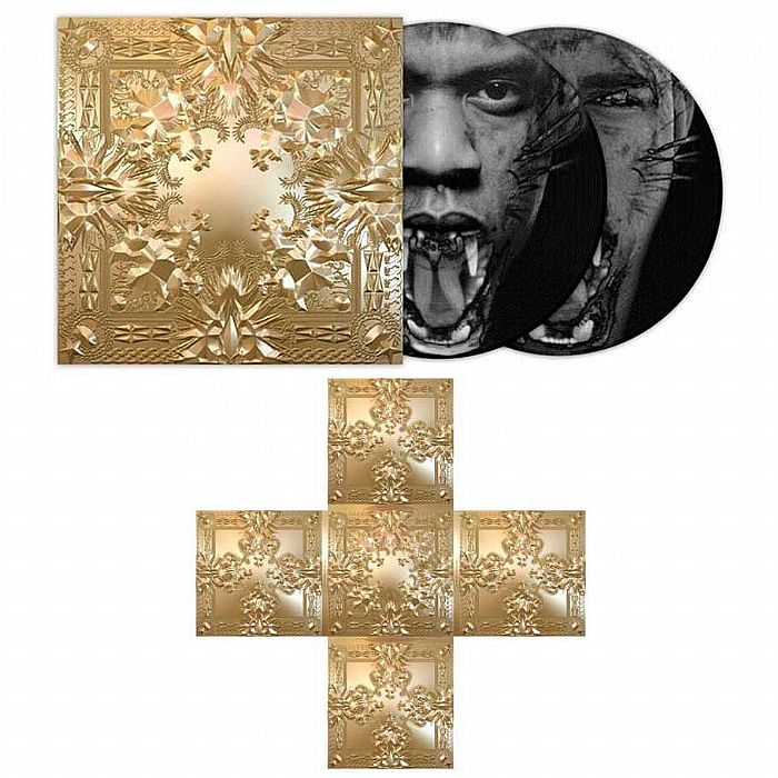 JAY Z/KANYE WEST - Watch The Throne vinyl sleeve