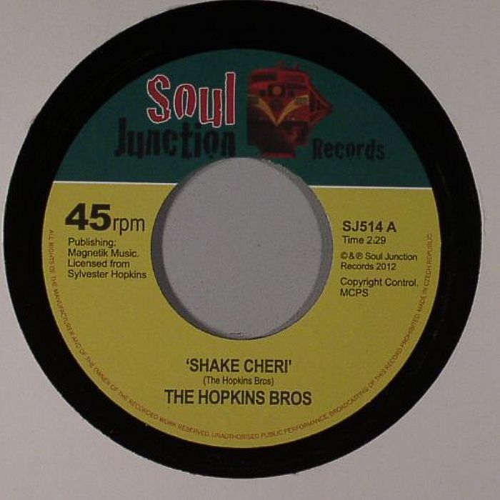 HOPKIN BROS, The - Shake Cheri vinyl sleeve