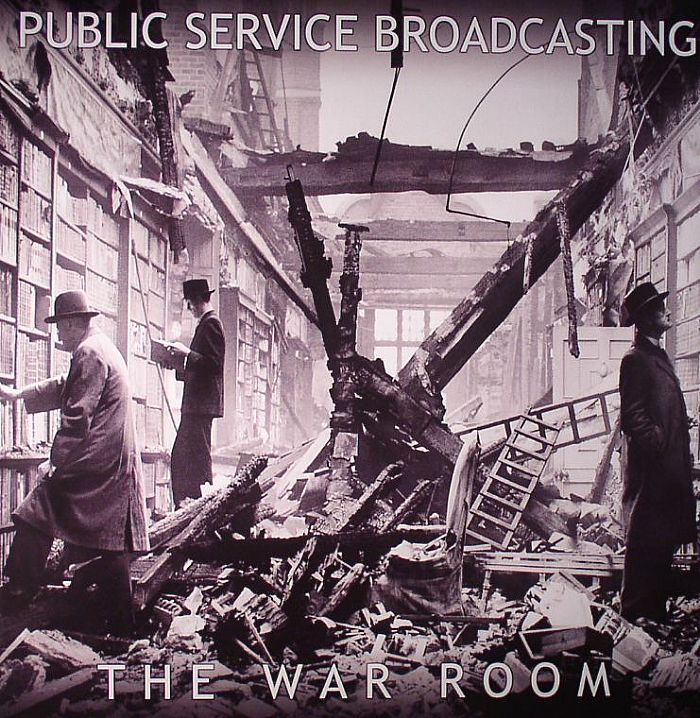 PUBLIC SERVICE BROADCASTING - The War Room vinyl sleeve