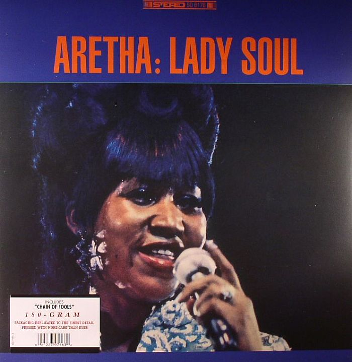 FRANKLIN, Aretha - Lady Soul vinyl sleeve