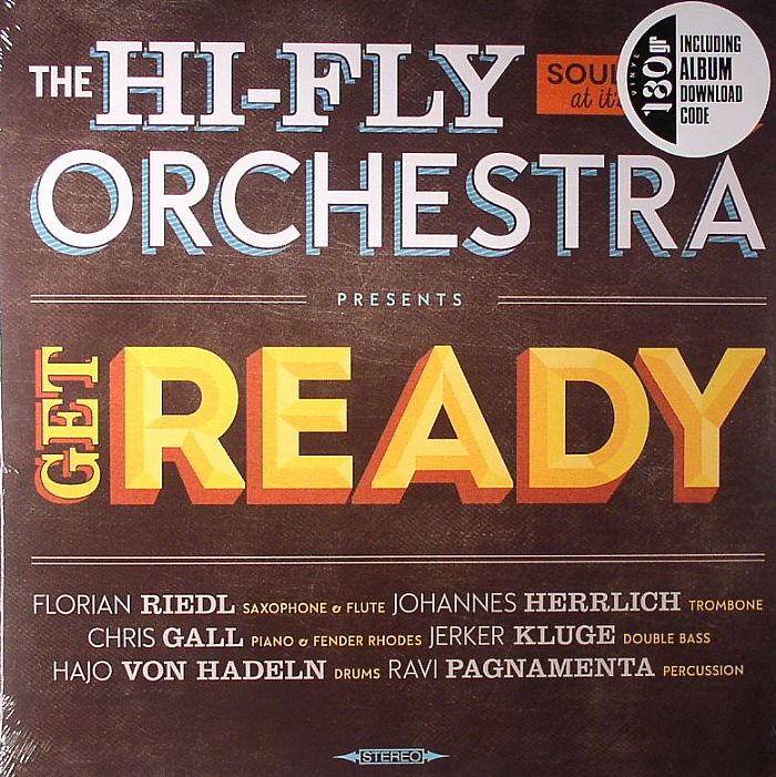 HI FLY ORCHESTRA, The - Get Ready vinyl sleeve