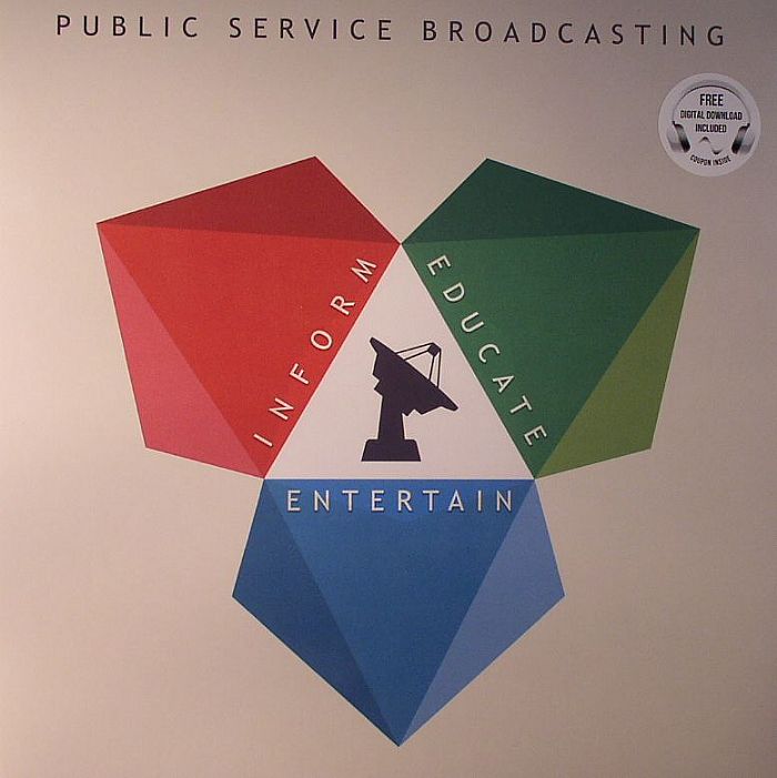 PUBLIC SERVICE BROADCASTING - Inform Educate Entertain vinyl sleeve