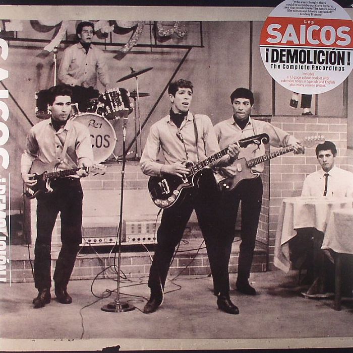 LOS SAICOS - Demolicion! The Complete Recordings vinyl sleeve