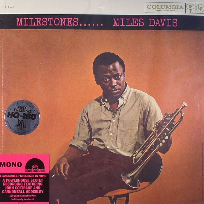 DAVIS, Miles - Milestones vinyl sleeve