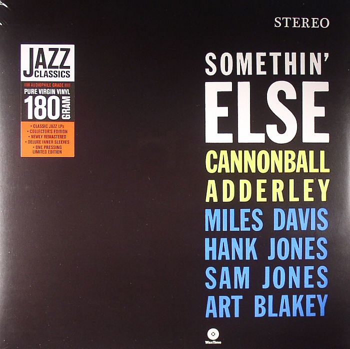 ADDERLEY, Cannonball - Somethin' Else vinyl sleeve