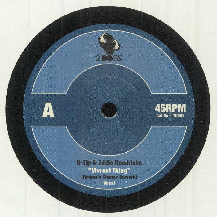Q TIP/EDDIE KENDRICKS - Vivrant Thing vinyl sleeve