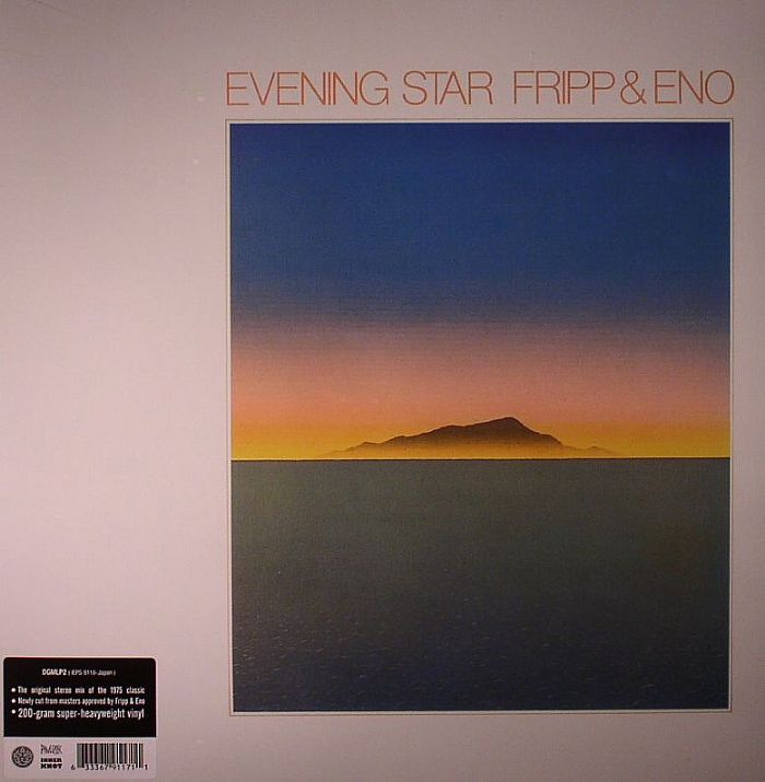 FRIPP, Robert/BRIAN ENO - Evening Star (remastered) vinyl sleeve