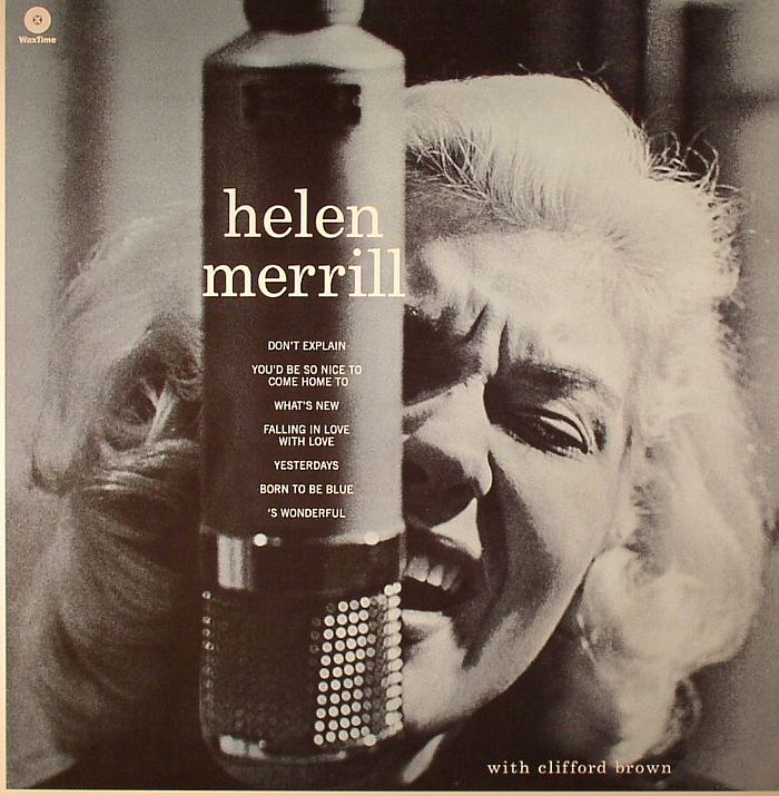 MERRILL, Helen - With Clifford Brown (remastered) vinyl sleeve