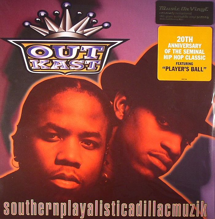OUTKAST - Southernplayalisticadillacmuzik vinyl sleeve