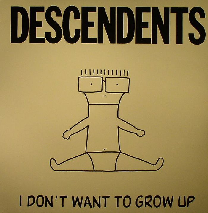 DESCENDENTS - I Don't Want To Grow Up vinyl sleeve