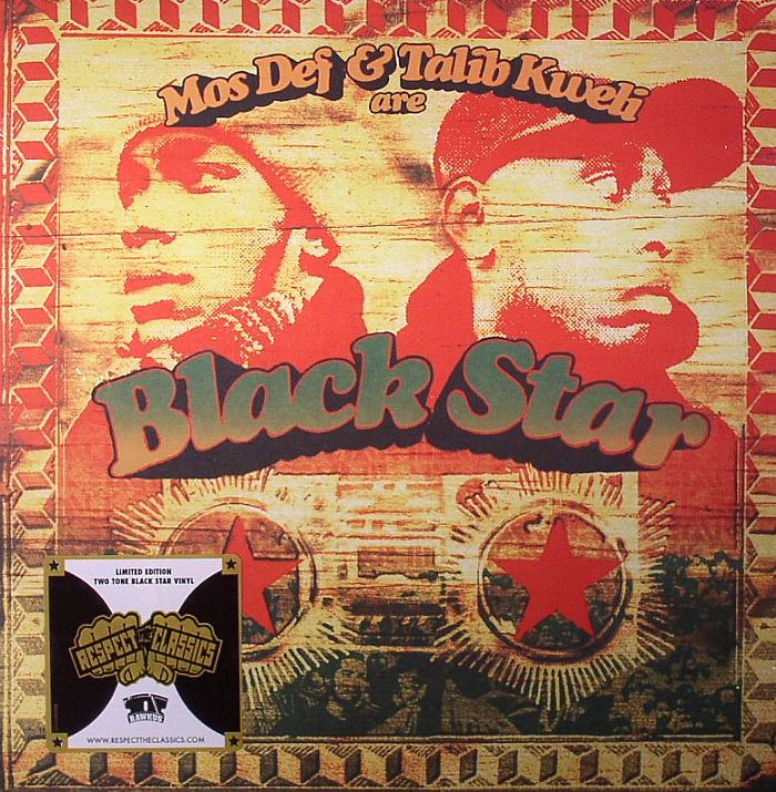 BLACK STAR aka MOS DEF/KWELI - Black Star vinyl sleeve