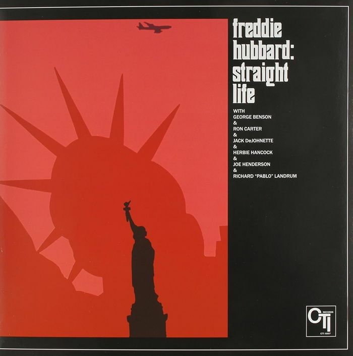 HUBBARD, Freddie - Straight Life (remastered) vinyl sleeve