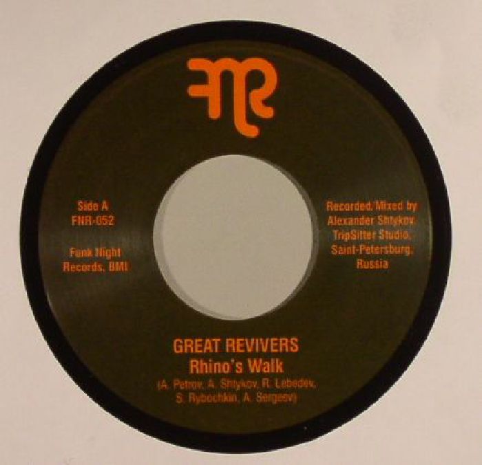 GREAT REVIVERS - Rhino's Walk vinyl sleeve