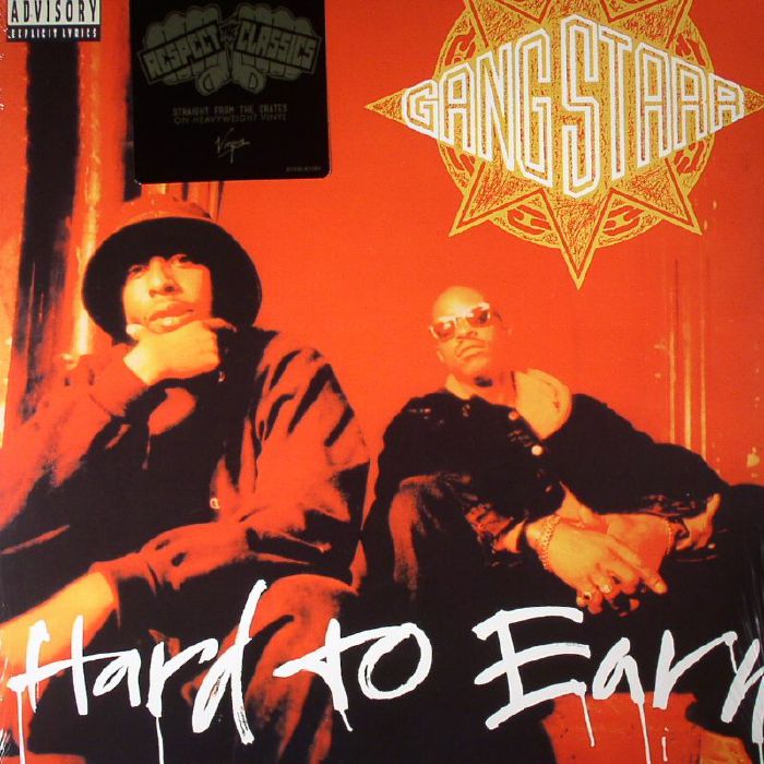 GANG STARR - Hard To Earn vinyl sleeve