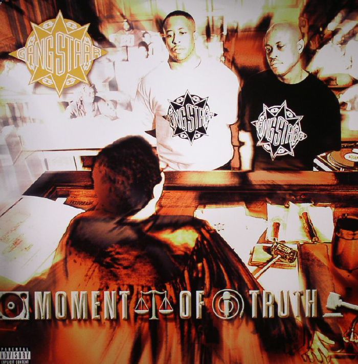 GANG STARR - Moment Of Truth vinyl sleeve