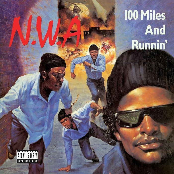 NWA - 100 Miles & Runnin vinyl sleeve