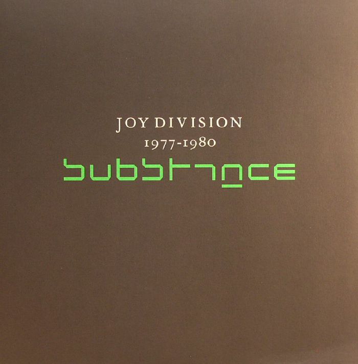 JOY DIVISION - Substance 1977-1980 (remastered) vinyl sleeve
