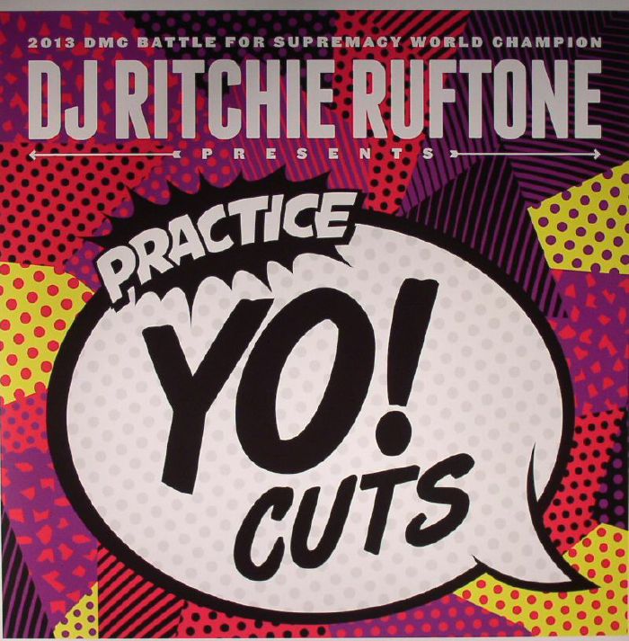 DJ RITCHIE RUFTONE - Practice Yo! Cuts vinyl sleeve