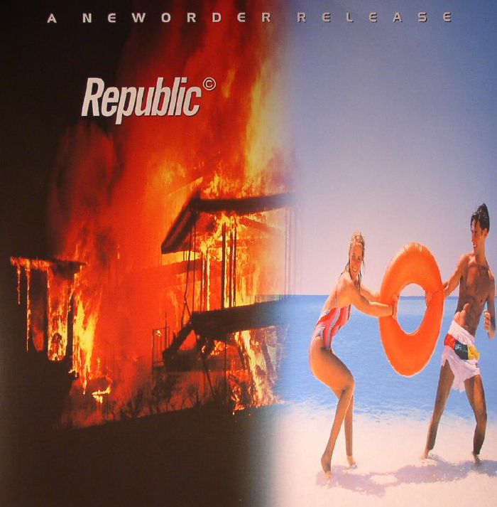 NEW ORDER - Republic (remastered) vinyl sleeve