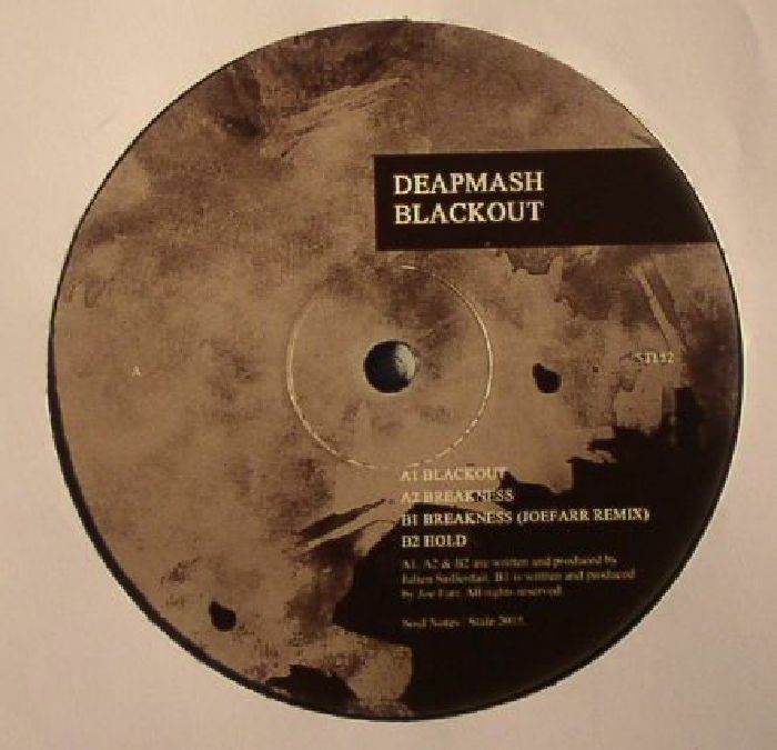 DEAPMASH - Blackout vinyl sleeve