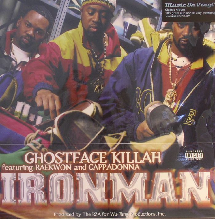 GHOSTFACE KILLAH feat RAEKWON/CAPPADONNA - Ironman vinyl sleeve