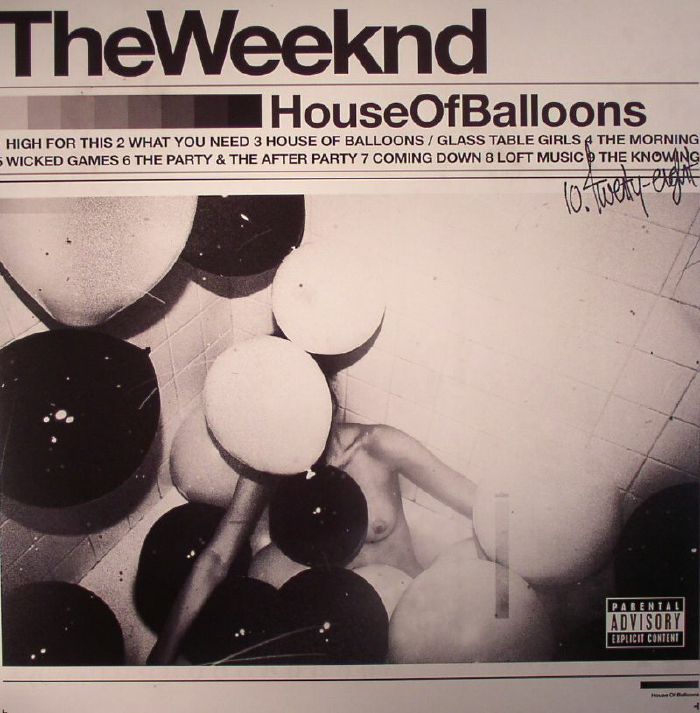 WEEKND, The - House Of Balloons (reissue) vinyl sleeve