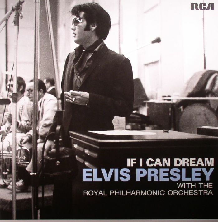 PRESLEY, Elvis/THE ROYAL PHILHARMONIC ORCHESTRA - If I Can Dream vinyl sleeve