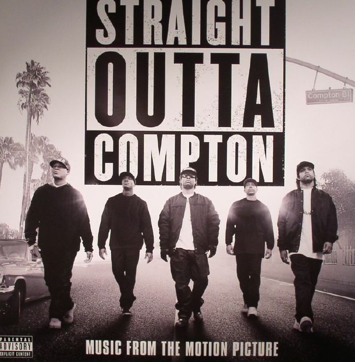 VARIOUS - Straight Outta Compton (Soundtrack) vinyl sleeve