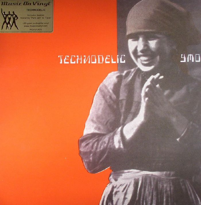 YELLOW MAGIC ORCHESTRA - Technodelic vinyl sleeve