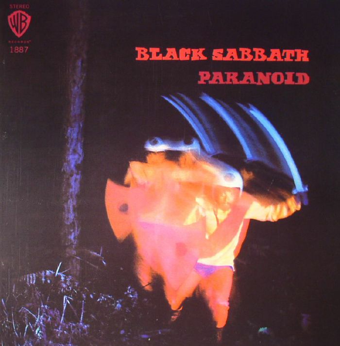 BLACK SABBATH - Paranoid vinyl sleeve