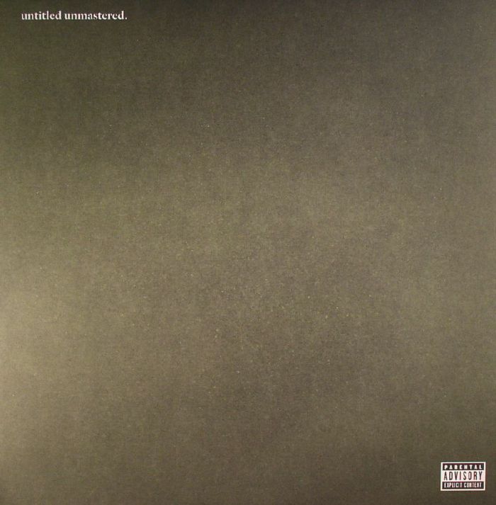 LAMAR, Kendrick - Untitled Unmastered vinyl sleeve